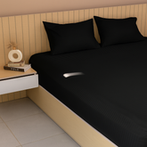 طقم ملايات استريب فندقي استك | 3 قطع