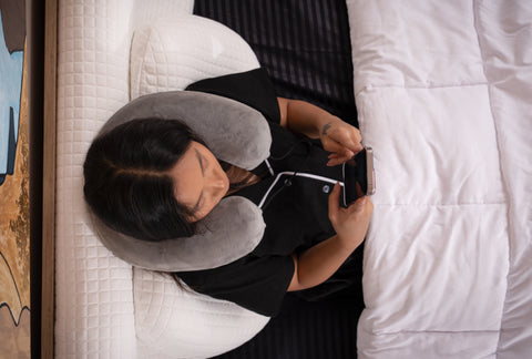 مخدة رقبة سفر ميموري فوم