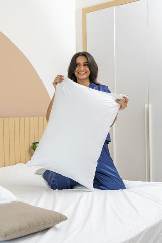 مخدة فندقية | مايكرو فايبر | 60×80 سم | ضمان ١٢ شهر