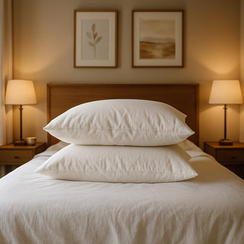 مخدة فندقية | مايكرو فايبر | 60×80 سم | ضمان ١٢ شهر