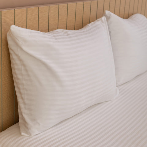 طقم ملايات استريب فندقي استك | 3 قطع